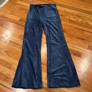 Free people velvet flares, size medium